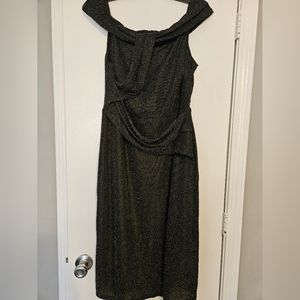 Elegant Black Off-Shoulder Dress